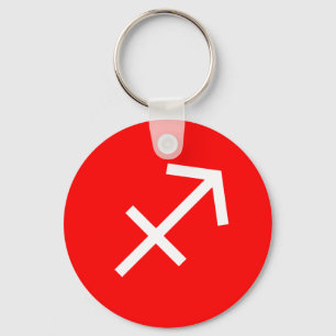 Sagittarius Symbol Keychain