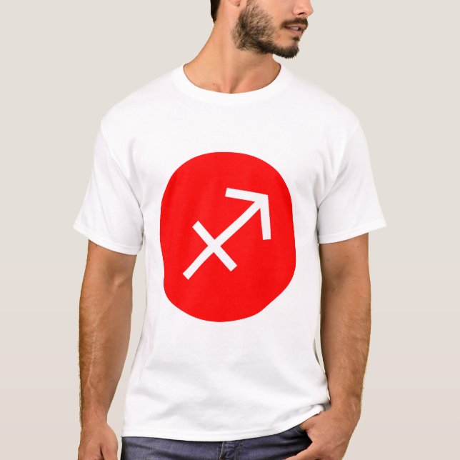 Sagittarius Symbol T-Shirt (Front)