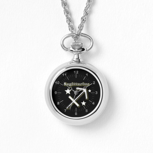 Sagittarius symbol watch (Front)