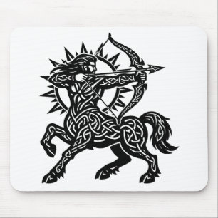 Sagittarius — The Archer by BurnsInHell Mouse Pad