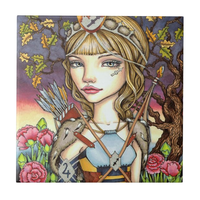 Sagittarius Tile (Front)