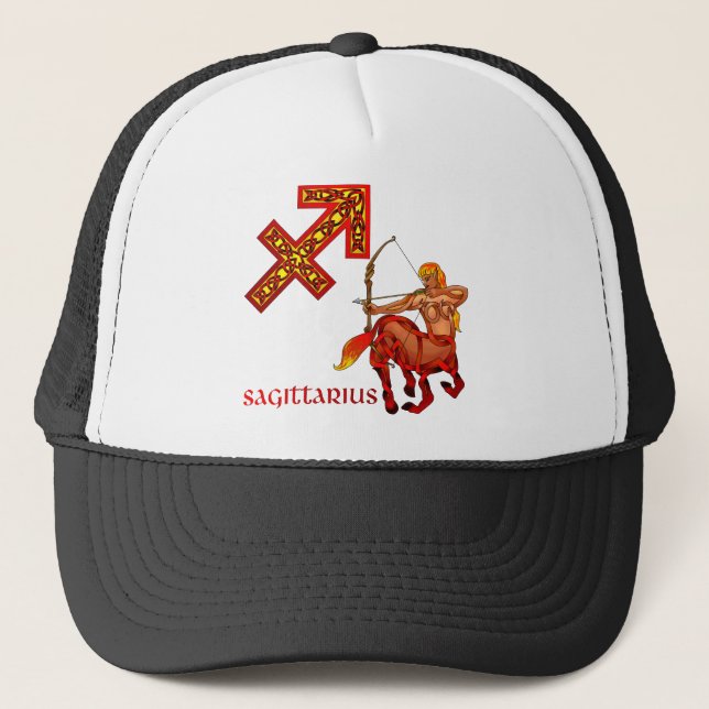 Sagittarius Trucker Hat (Front)