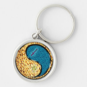Sagittarius & Water Monkey Keychain