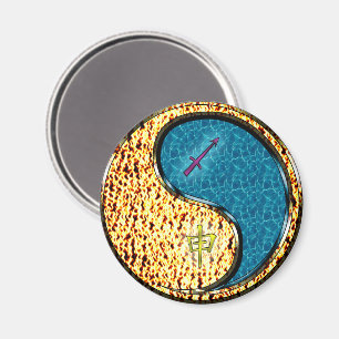 Sagittarius & Water Monkey Magnet