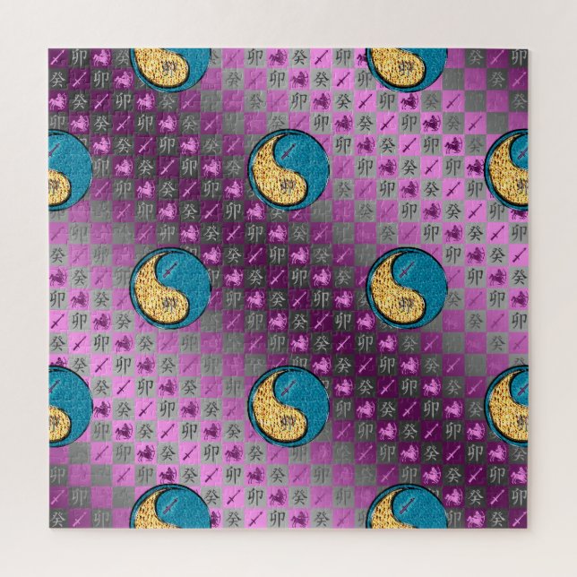 Sagittarius & Water Rabbit Jigsaw Puzzle (Vertical)