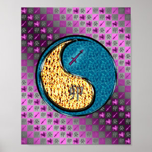 Sagittarius & Water Rabbit Poster