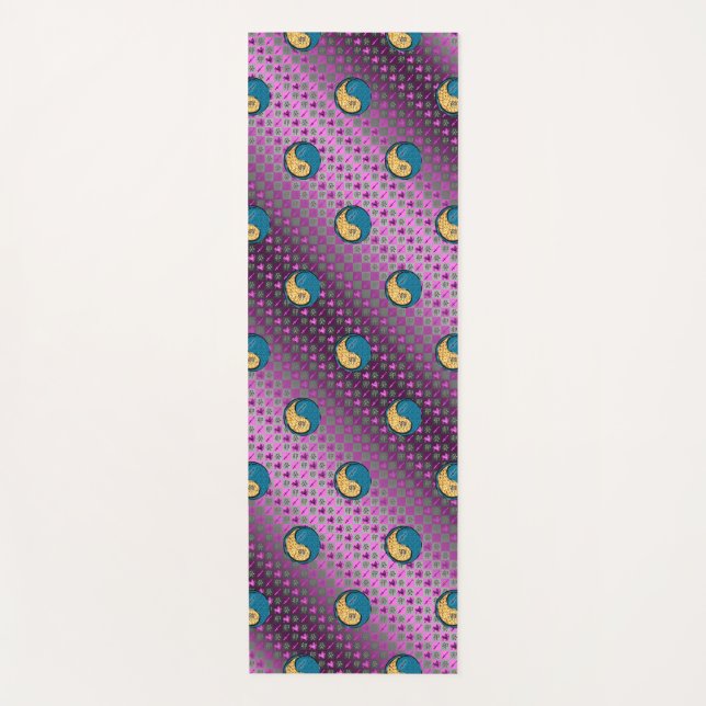 Sagittarius & Water Rabbit Yoga Mat (Front)