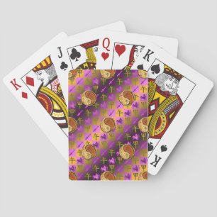 Sagittarius & Wood Horse Playing Cards