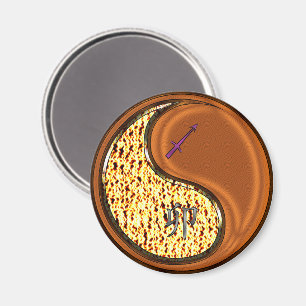Sagittarius & Wood Rabbit Magnet