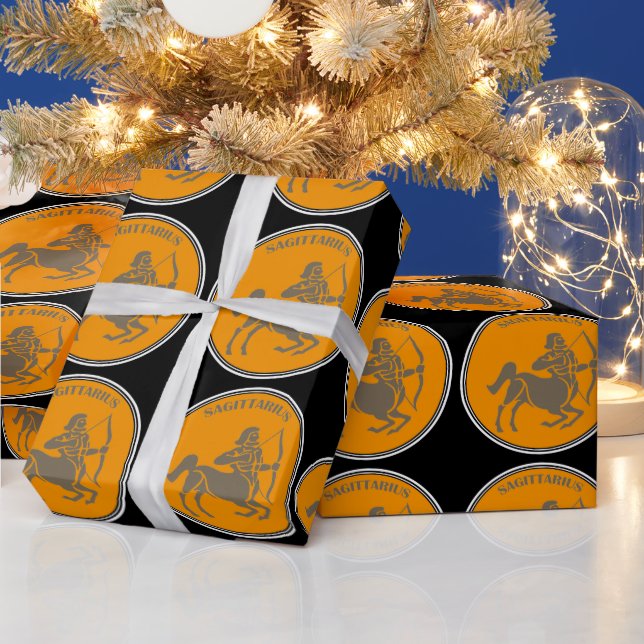 Sagittarius Wrapping Paper (Holidays)
