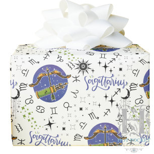 Sagittarius Wrapping Paper