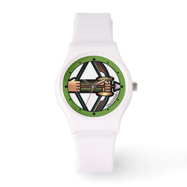 Sagittarius Z Wearable Timepiece Watch (Front)