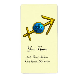 SAGITTARIUS ZODIAC ANNIVERSAIRE Bleu Turquoise