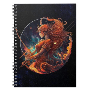 Sagittarius Zodiac Carnet Spiral