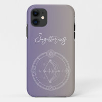 Sagittarius zodiac horoscope star sign gradient