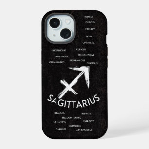 Sagittarius Zodiac Horoscope Traits Guys iPhone 15 Case