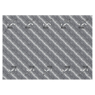 Sagittarius Zodiac In Grunge Distressed Steel look Tablecloth
