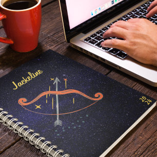 Sagittarius Zodiac l Galaxy Sky Star Calendar 2024 Planner