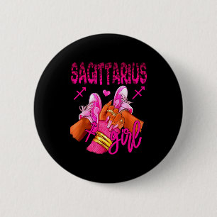 Sagittarius Zodiac Sign Birthday Queens Horoscope 2 Inch Round Button