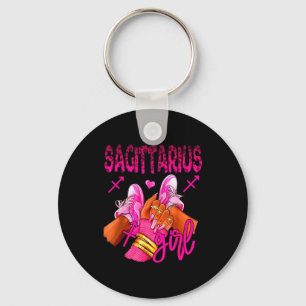 Sagittarius Zodiac Sign Birthday Queens Horoscope  Keychain
