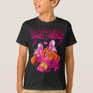 Sagittarius Zodiac Sign Birthday Queens Horoscope  T-Shirt