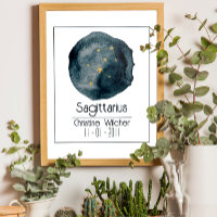 Sagittarius Zodiac Sign: Custom Name & Birthday