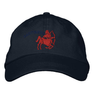 Sagittarius Zodiac Sign Embroidery Nov 22 - Dec 21 Embroidered Hat