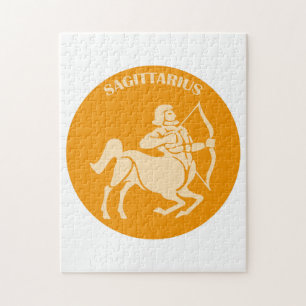 Sagittarius, Zodiac Sign, Horoscope, Astrology Jigsaw Puzzle