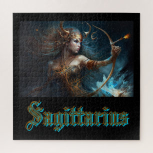 Sagittarius Zodiac Sign Jigsaw Puzzle