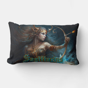 Sagittarius Zodiac Sign Lumbar Pillow