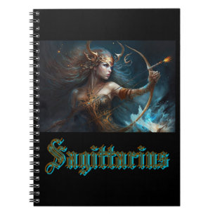 Sagittarius Zodiac Sign Notebook