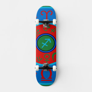 Sagittarius Zodiac Skateboard