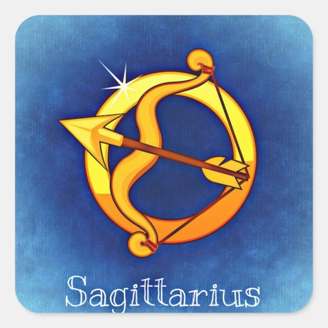 sagittarius zodiac stickers (Front)