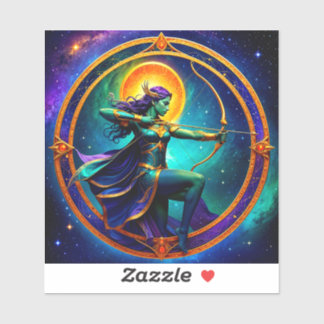 Sagittarius Zodiac Stickers, Celestial Zodiac