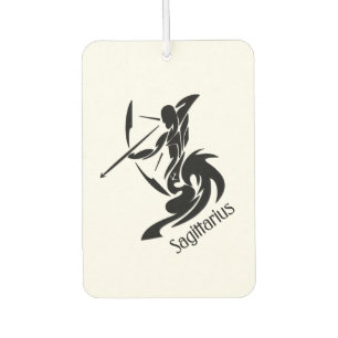 Sagittarius Zodiac Symbol and Sign Air Freshener