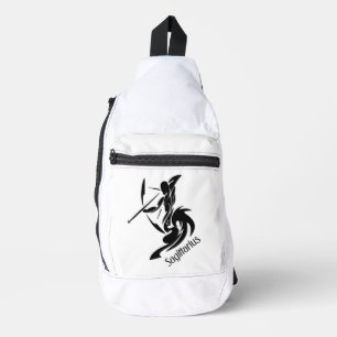 Sagittarius Zodiac Symbol and Sign Sling Bag