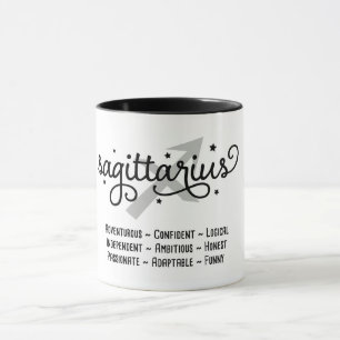 Sagittarius Zodiac Traits Mug