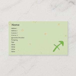 Sagittaurus - Business Card