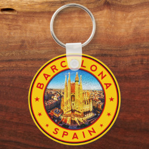Sagrada Familia Barcelona Keychain