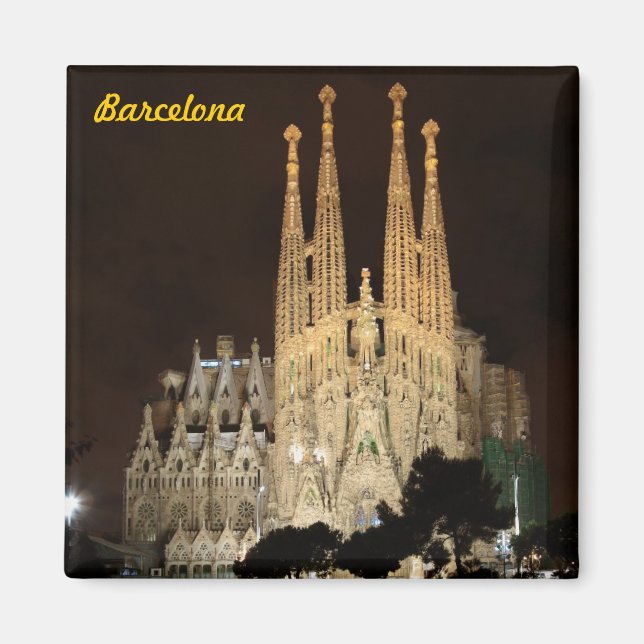 Sagrada Familia, Barcelona Magnet (Front)