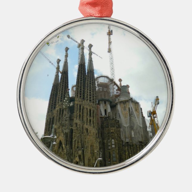 Sagrada Familia, Barcelona Metal Ornament (Front)