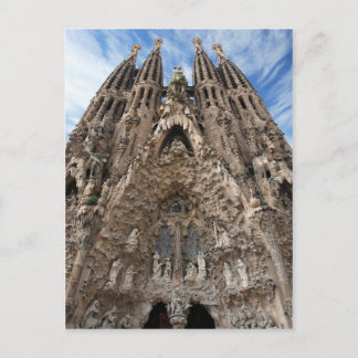 Sagrada Familia Barcelona Postcard