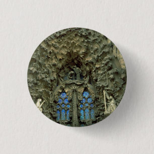 Sagrada Familia, Barcelona, Spain 1 Inch Round Button