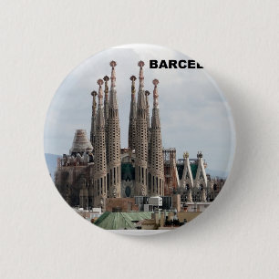 SAGRADA FAMILIA BARCELONA SPAIN (St.K) 2 Inch Round Button
