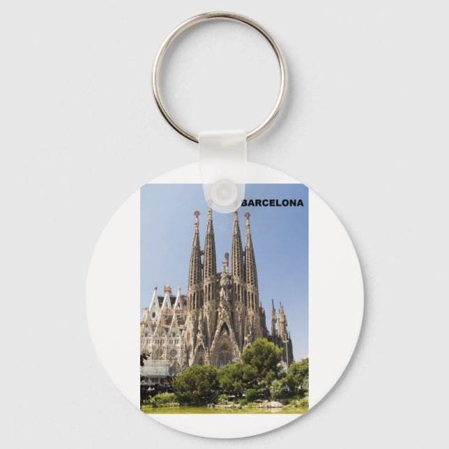 SAGRADA FAMILIA BARCELONA SPAIN (St.K) Keychain (Front)