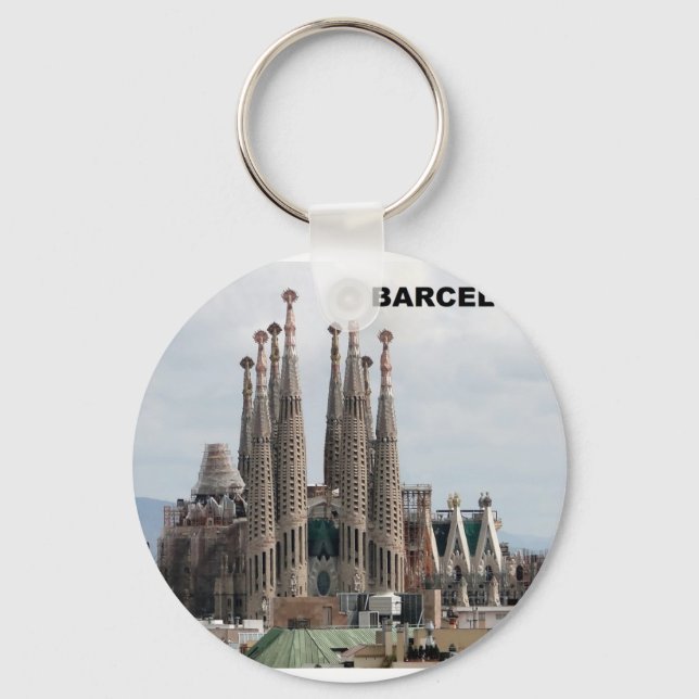 SAGRADA FAMILIA BARCELONA SPAIN (St.K) Keychain (Front)