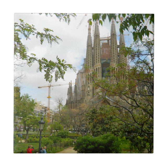 Sagrada Família, Barcelona Tile (Front)
