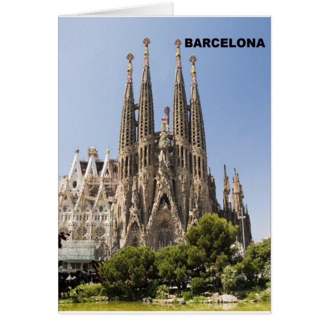 SAGRADA FAMILIA BARCELONE ESPAGNE (St.K. (Devant)