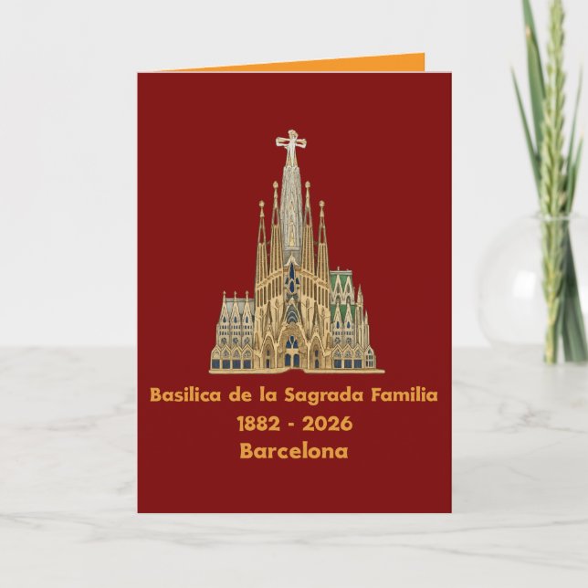 Sagrada Familia Card (Front)