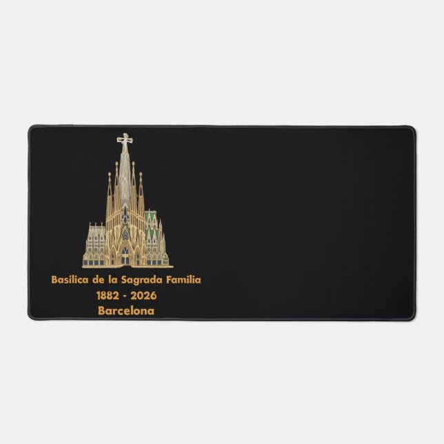 Sagrada Familia Desk Mat (Front)